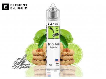 Element Key Lime Cookie SNV - Když se vám v puse rozpustí máslové sušenky se sladkou, ale pikantní citrusovou příchutí světoznámých Key Limes. To je Element Key Lime Cookie! - lavape.cz