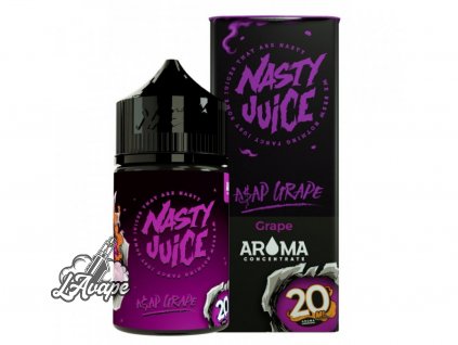 Nasty Juice ASAP Grape SnV 20ml v 60 ml lahvičce.