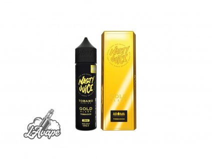 Nasty Juice Gold Blend SnV 20ml v 60 ml lahvičce.