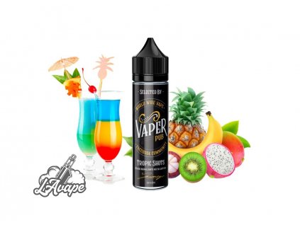 Příchuť 6 ml v 60 ml lahvičce -AEON Vaper Pub Tropic Shots. Tropická ovocná směs. lavape.cz