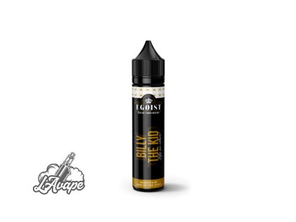 Příchuť 20 ml v 60 ml lahvičce - Egoist Billy the kid - tabák s karamelem a vanilkou. lavape.cz