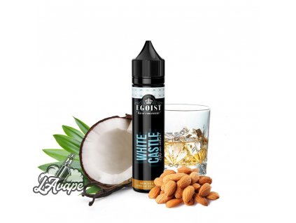 Příchuť 20 ml v 60 ml lahvičce - Egoist White Castle - mandle s kokosem. lavape.cz