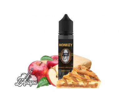 Příchuť SNV 12ml v 60ml lahvičce - Monkey Liquid Apple Pie - lavape.cz