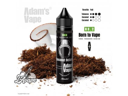 Příchuť SNV 12 ml v 60ml lahvičce - BORN TO VAPE COCONUT OCTANE SnV 12 ml - lavape.cz