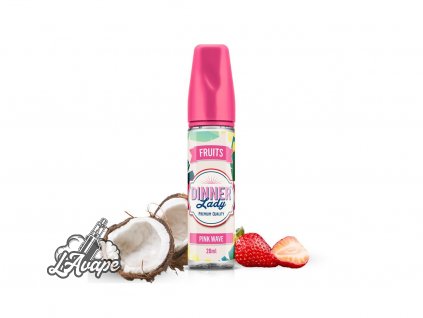 Dinner Lady Fruits Pink Wave SnV 20ml v 60 ml lahvičce. lavape.cz