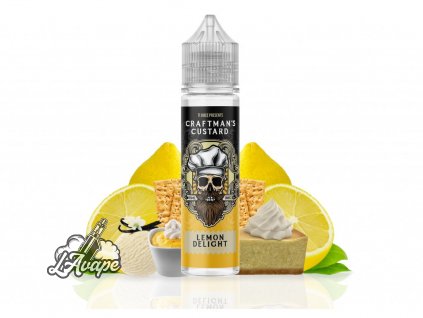CRAFTMAN´S CUSTARD Lemon Delight - SnV 15 ml v 60 ml lahvičce. lavape.cz