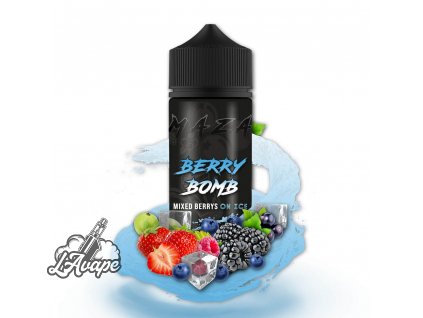 Příchuť 20ml v 120ml lahvičce - MAZA BERRY BOMB -  LAVAPE.CZ