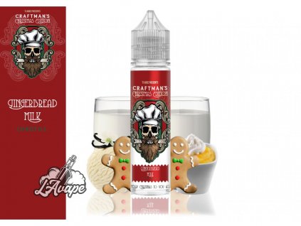 CRAFTMAN´S Christmas Edition Gingerbread Milk - SnV 15 ml v 60 ml lahvičce. lavape.cz