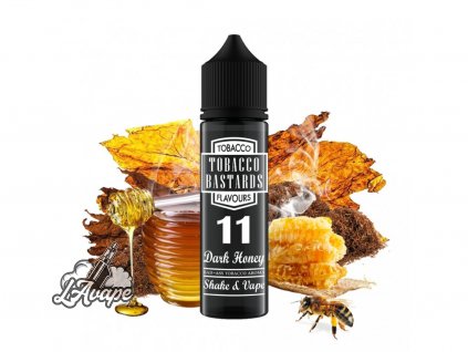 Flavormonks Tobacco Bastard No. 11 Dark Honey - Tabák Kentucky Burley doplněný o sladkou tečku v podobě bohatého a tmavého medu. - lavape.cz
