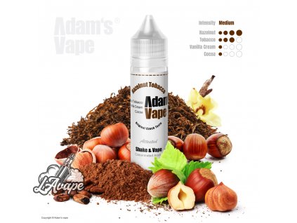 Příchuť SNV 12 ml v 60ml lahvičce - Adam´s Vape Hazelnut Tobacco SnV 12 ml lavape.cz