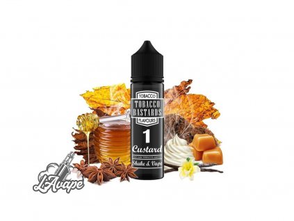 Flavormonks Tobacco Bastard No. 1 Custard - Původní Original naplněný máslovo-vanilkovým krémem. - lavape.cz