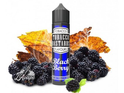 Flavormonks Tobacco Bastard Fruit Blackberry Tobacco - Klasický těžký tabák s čerstvou lesní ostružinou. - lavape.cz