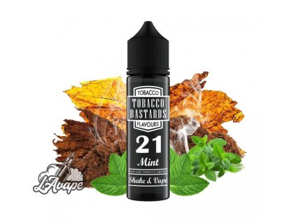 Flavormonks Tobacco Bastard No. 21 Mint - Čistá tabáková příchuť s přirozenou chutí máty. - lavape.cz
