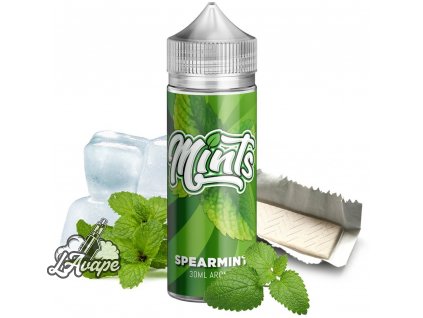 Produkt Mints Spearmint 30/120 ml SnV 30 ml aroma ve 120 ml Chubby gorila lahvičce. lavape.cz