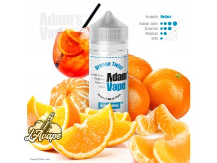 Adam´s Vape Orange Twist LIMITED EDITION SnV 20 ml - 120 ml