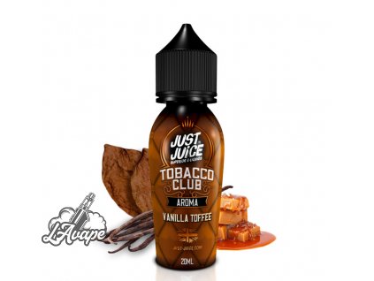 Příchuť SNV 20 ml v 60ml lahvičce - JUST JUICE – TOBACCO VANILLA TOFFEE 20/60ml. lavape.cz