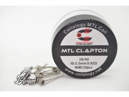 Coilogy MTL Clapton Ni80 10 ks - 0,92 Ohm