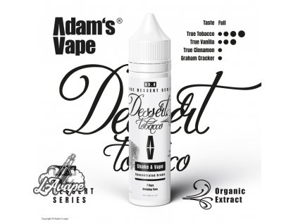 Příchuť SNV 12 ml v 60ml lahvičce - Adam´s Vape Dessert Tobacco 12/60ml - lavape.cz