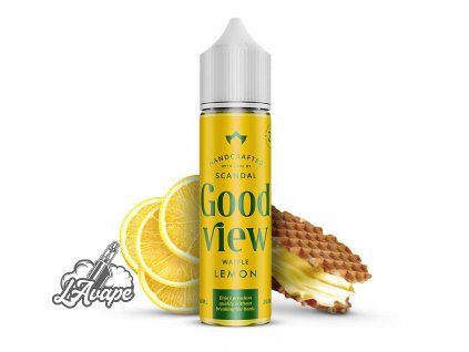 Příchuť SNV 20 ml v 60ml lahvičce - Scandal Flavors Good View Waffle Lemon. lavape.cz