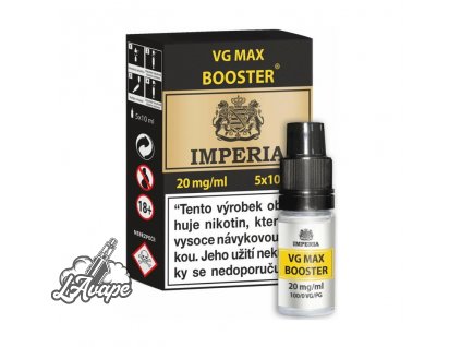 vg max booster cz imperia 5x10ml vg100 20mg