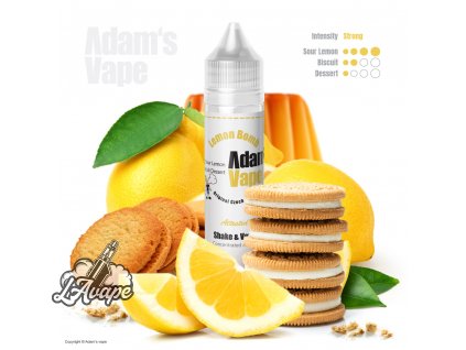 Adams Vape Lemon Bomb - sušenka, dva citróny a krém - LAVAPE.CZ