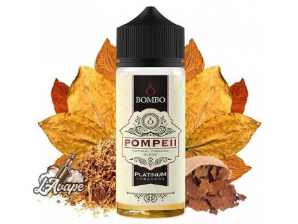 Příchuť 40ml v 120ml lahvičce - Bombo Platinum Tobaccos Pompeii 40/120ml LAVAPE.CZ