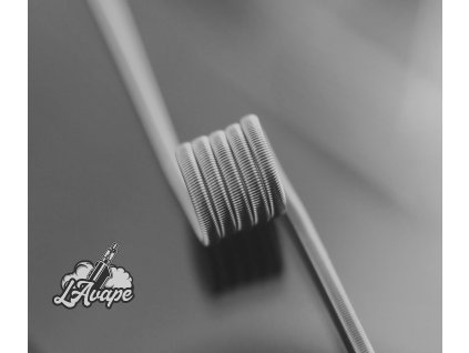 TD COILS Fused Clapton NI80 0,8 Ohm - ručně vyráběná spirálka Fused Clapton, 5 ks v balení. LAVAPE.CZ