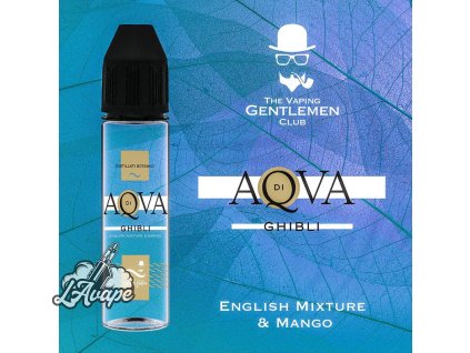 Příchuť SNV 20 ml v 60ml lahvičce - The Vaping Gentleman Club - AQVA Di Ghibli Distillato 20/60ml. lavape.cz