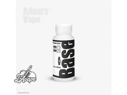 ADAM'S VAPE BASE 120 ml 75/25 - 0mg nikotinu, objem 120 mililitrů.