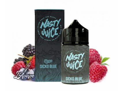 Nasty Juice Sicko Blue 20ml v 60 ml lahvičce.