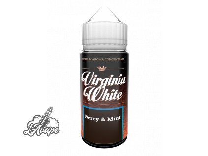 Příchuť 20ml v 120ml lahvičce - Virginia White Berry & Mint - bobule, máta. LAVAPE.CZ