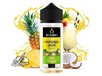 Příchuť 40ml v 120ml lahvičce - Bombo Wailani Juice Piňa Colada 40/120ml LAVAPE.CZ