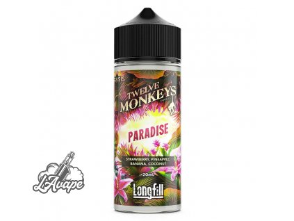 12 Monkeys Oasis Paradise 20/120ml LAVAPE.CZ