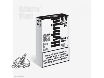 ADAM'S VAPE HYBRIDSHOT 5x10 ml 20 mg/ml, 75/25 VG/PG
