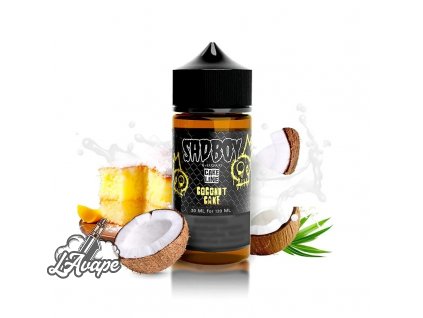 Příchuť SNV 30 ml v 120ml lahvičce -Sadboy Cake Line Coconut Cake 30/120ml. lavape.cz