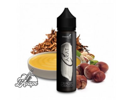 Omerta Carat Crunchy Tobacco SnV 20 ml v 60 ml lahvičce. Jemný tabák, lískový oříšek, pistácie. lavape.cz