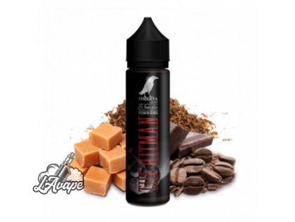 Omerta La Famiglia The Hitman SnV 20 ml v 60 ml lahvičce. Tabák, káva, čokoláda, karamel. lavape.cz