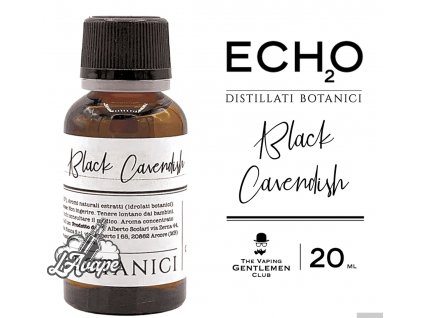 Příchuť 20 ml  - The Vaping Gentleman Club - ECHO - Black Cavendish 20ml aroma. lavape.cz