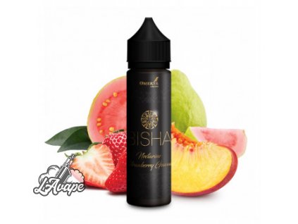 Omerta Bisha Nectarine Strawberry Guava SnV 20 ml v 60 ml lahvičce. Nektarina, jahoda, guava. lavape.cz