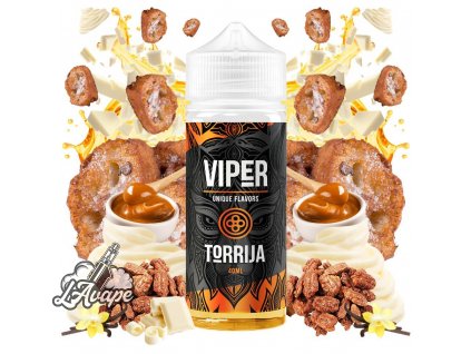 Příchuť 40ml v 120ml lahvičce - Viper Torrija 40/120ml LAVAPE.CZ