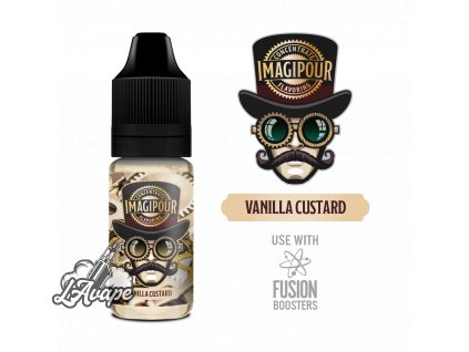 Imagipour Vanilla Custard 10ml Aroma - lavape.cz