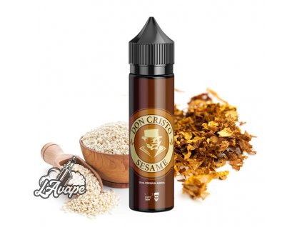 Příchuť 15 ml v 60 ml lahvičce - Don Cristo Sesame. Doutníkový tabák, oříšky, sezam. lavape.cz