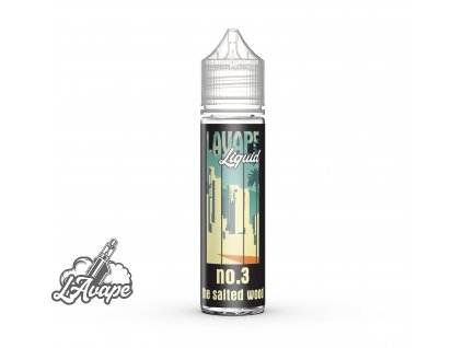 LAvape Liquid no.3 The Salted Wood + balení booster 5*10ml