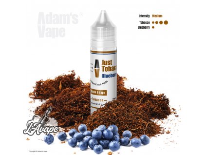 Adams Vape Just Tobacco Blueberry