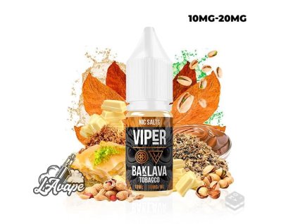 baklava tobacco viper salt 10ml