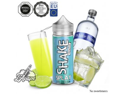 Příchuť 24ml v 120ml lahvičce - AEON SHAKE Splat - Citron, limetka, bílý rum - lavape.cz