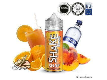 Příchuť 24ml v 120ml lahvičce - AEON SHAKE Snap! - Broskve, pomeranče, vodka - lavape.cz