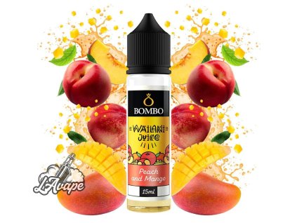 Bombo Wailani Juice Peach and Mango 15/60ml