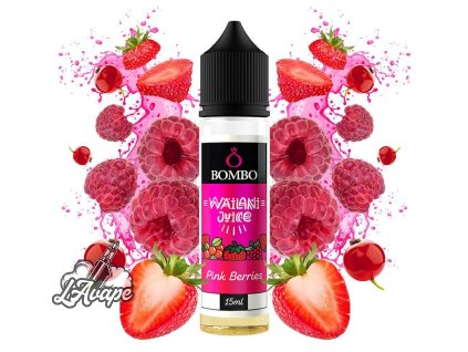 Bombo Wailani Juice Pink Berries 15/60ml