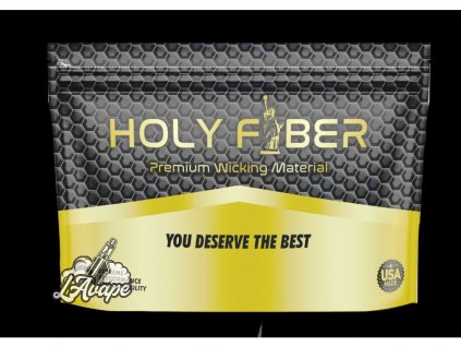 Vata Holy Fiber celulózové vlákno pro DIY vapery. 7 gramů v balení.